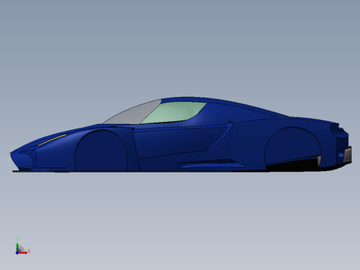 跑车 3D模型 (2)缩略图