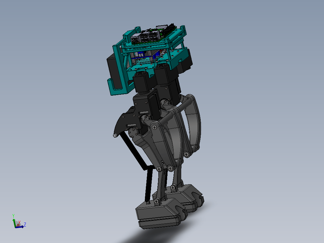 双足机器人结构 Bipedal Robot