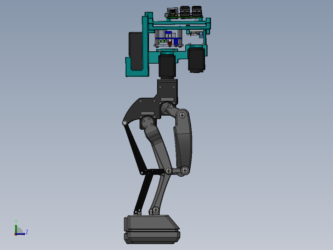 双足机器人结构 Bipedal Robot