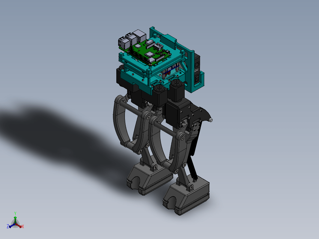 双足机器人结构 Bipedal Robot