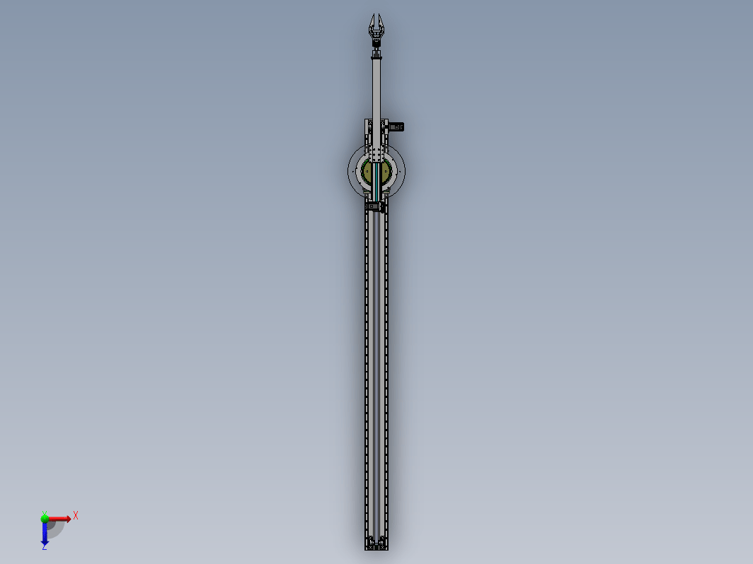 四轴机械臂发药机器人设计三维SW2020带参+CAD+说明书