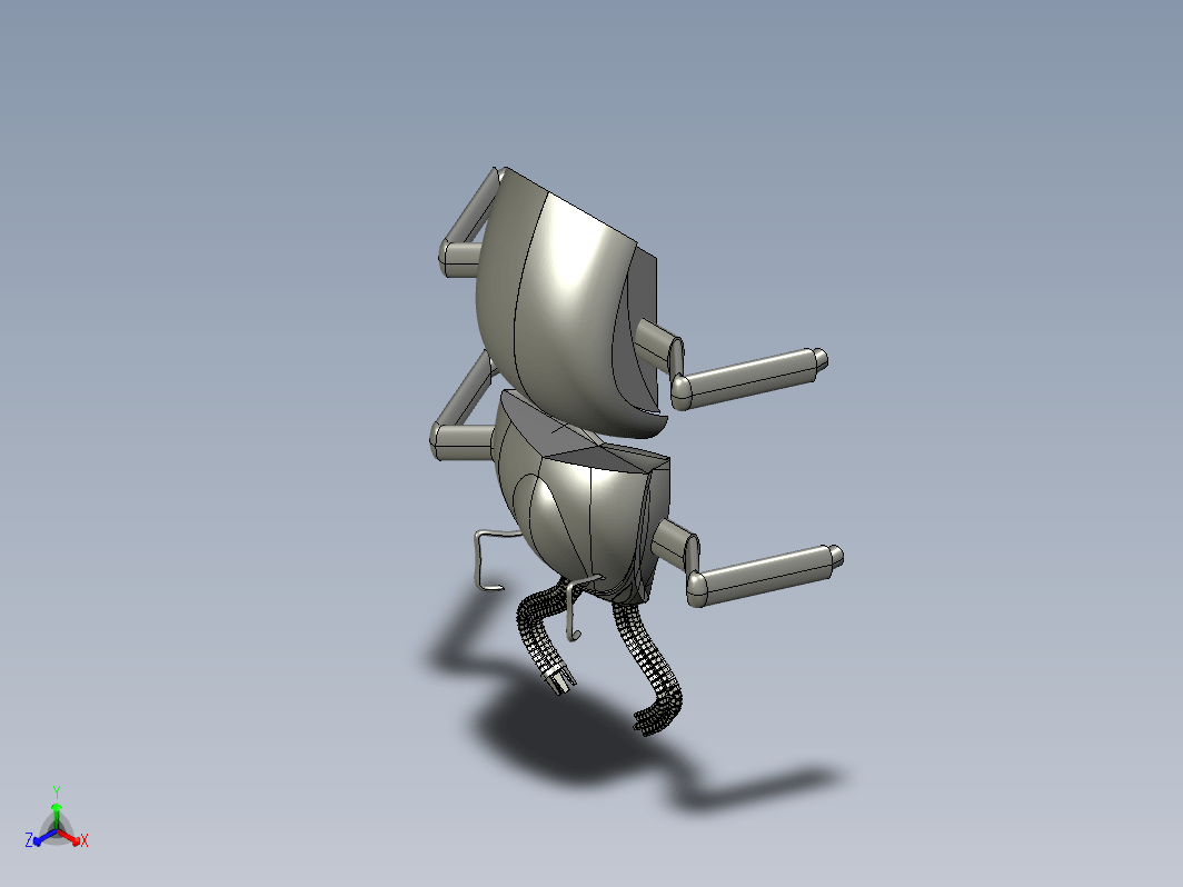AntiPede机器人昆虫造型