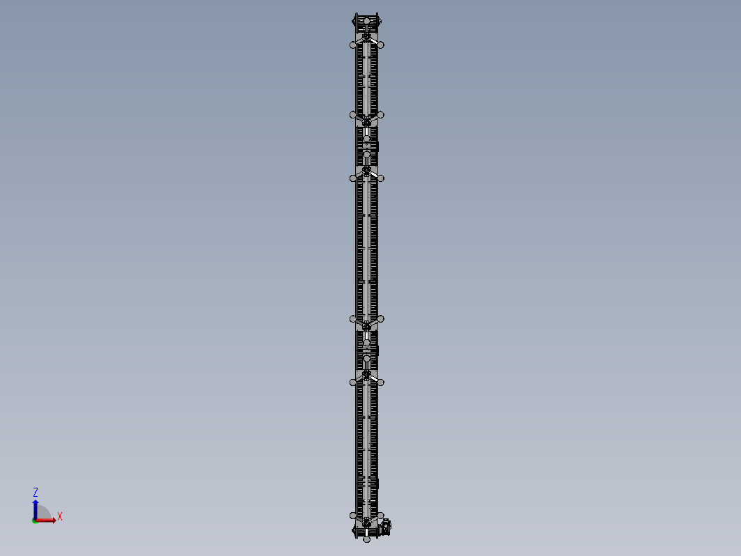 7米0.32米链板输送机