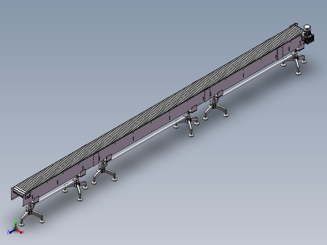7米0.32米链板输送机