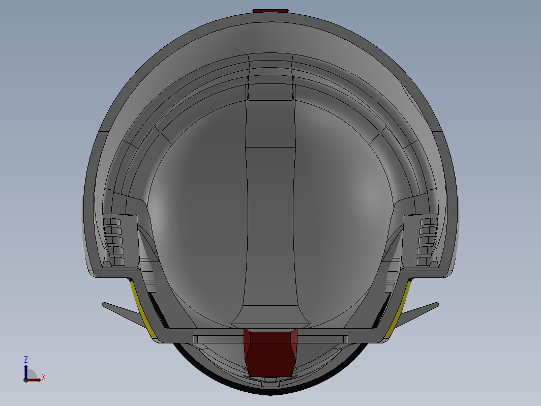 高达头部建模模型