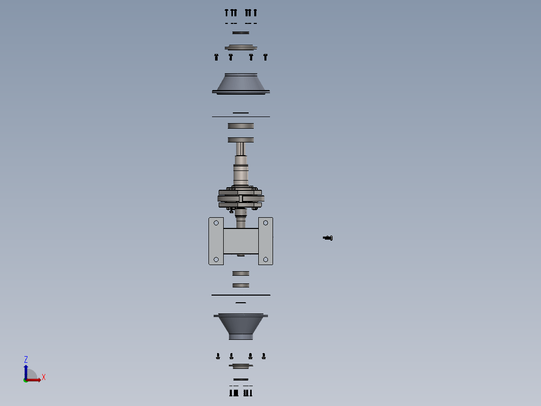 行星传动齿轮箱（含爆炸图）