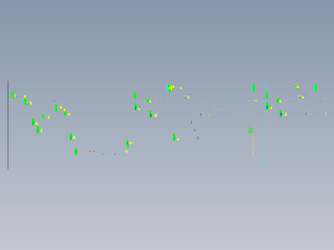 某公司钢结构钢屋盖CAD