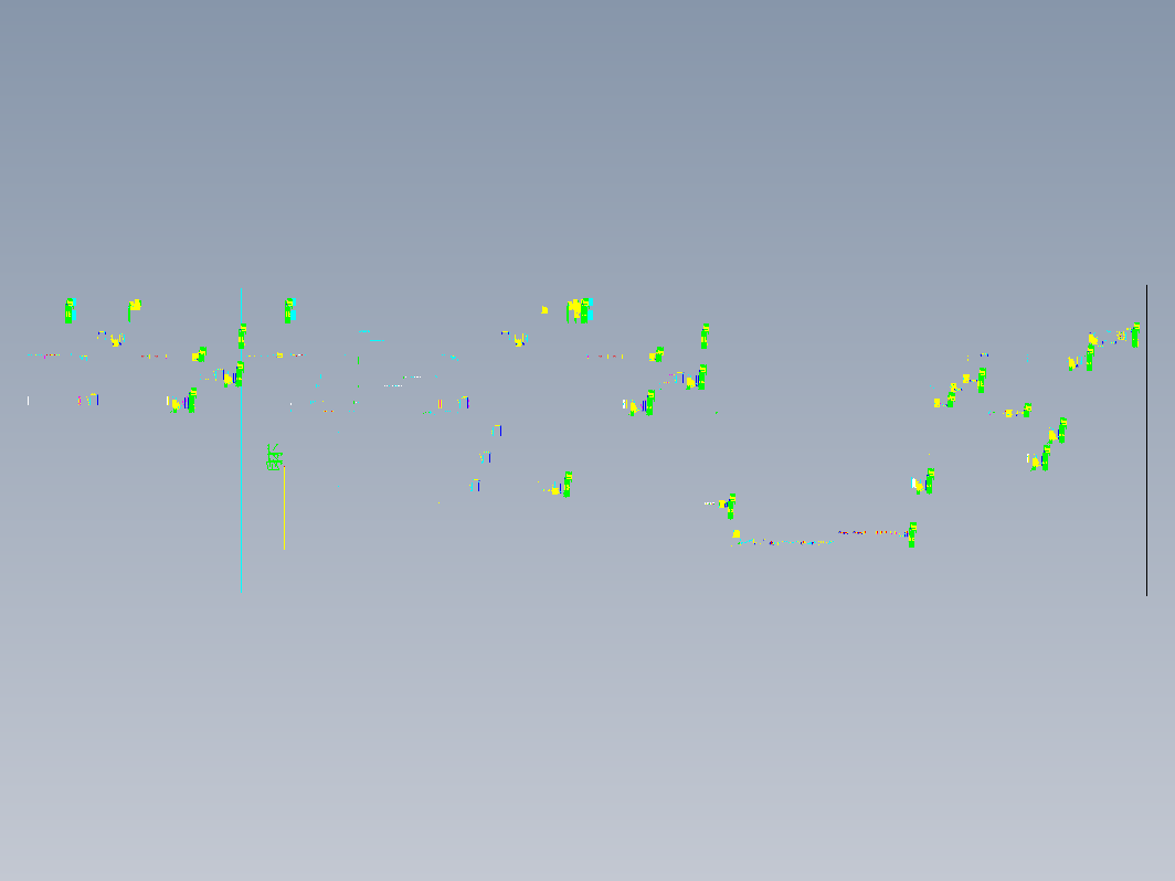 某公司钢结构钢屋盖CAD