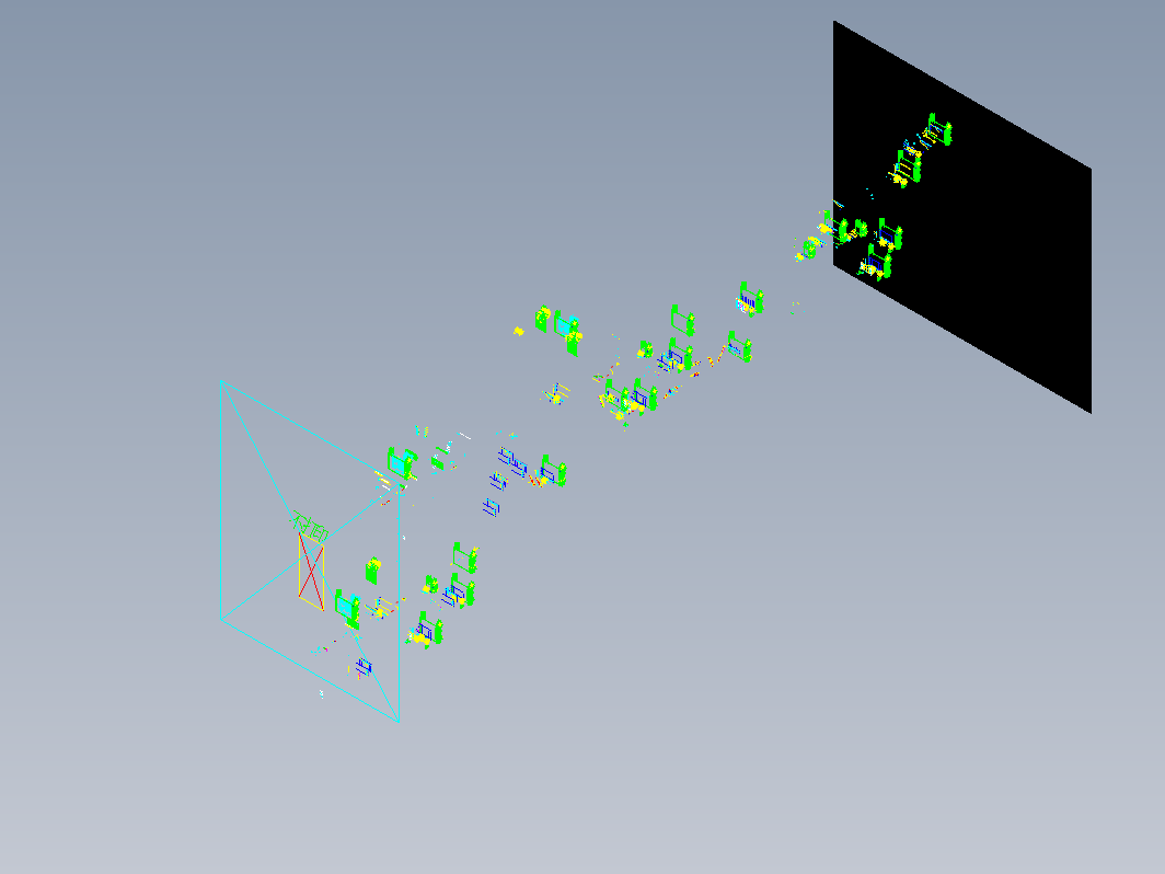 某公司钢结构钢屋盖CAD