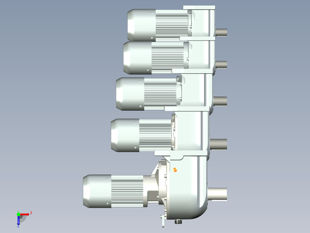 5款三菱电机减速机带刹车系列GM dbb -0,75kW