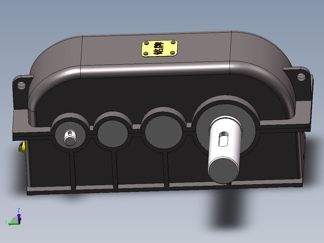 三级圆柱齿轮减速器的设计与分析三维SW2012带参+CAD+说明书