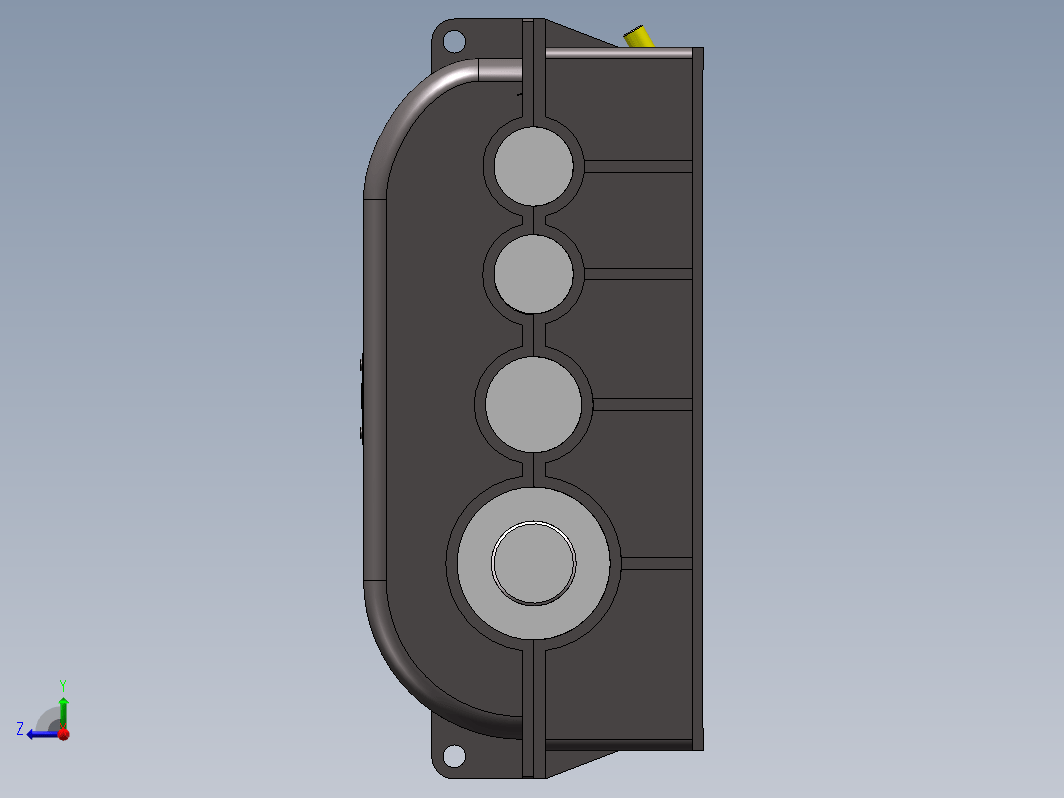 三级圆柱齿轮减速器的设计与分析三维SW2012带参+CAD+说明书