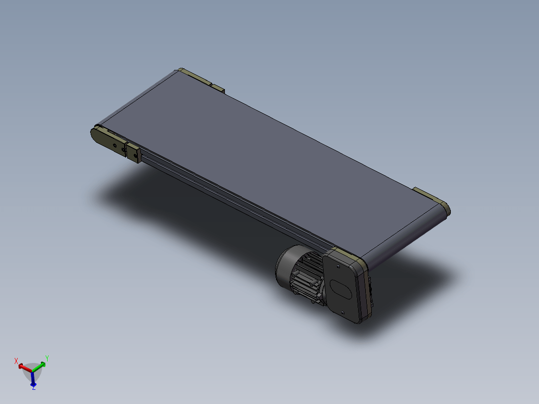 1米X0.3米皮带输送机构