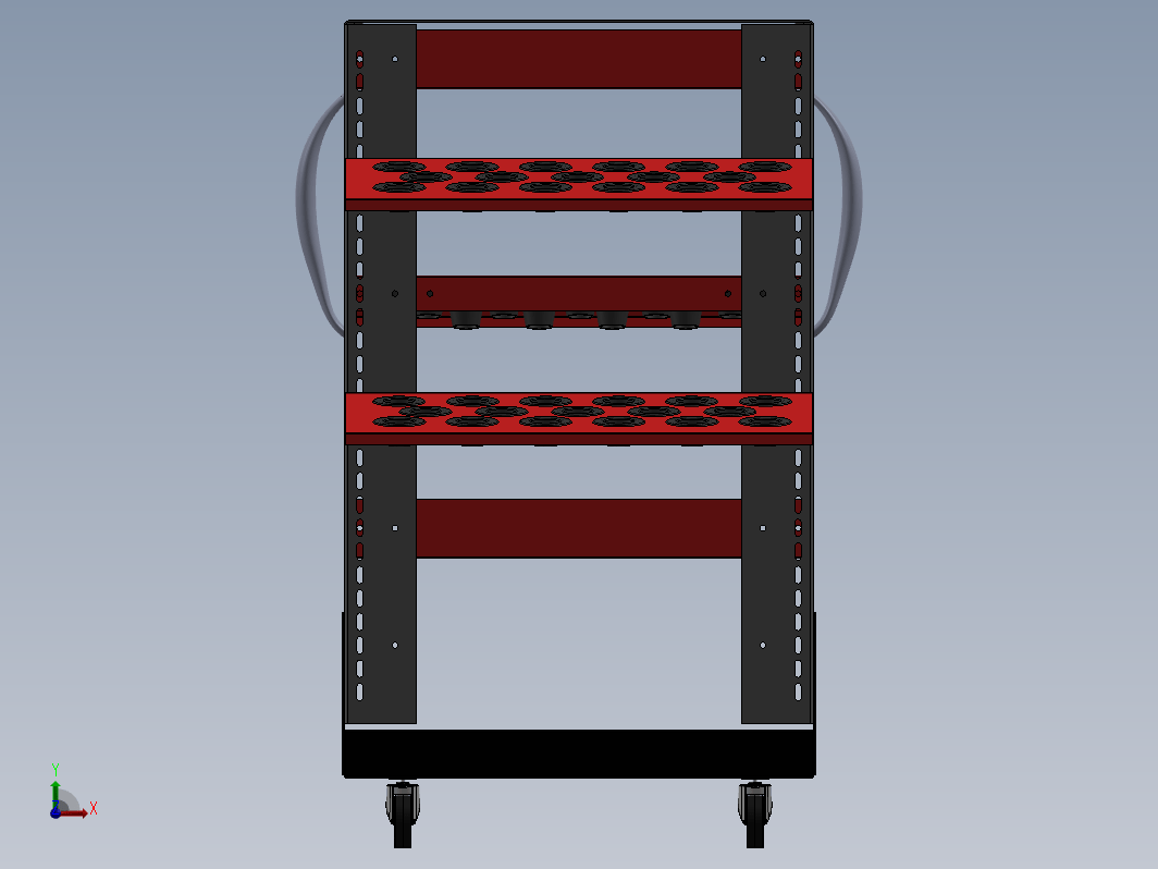 工具箱小推车