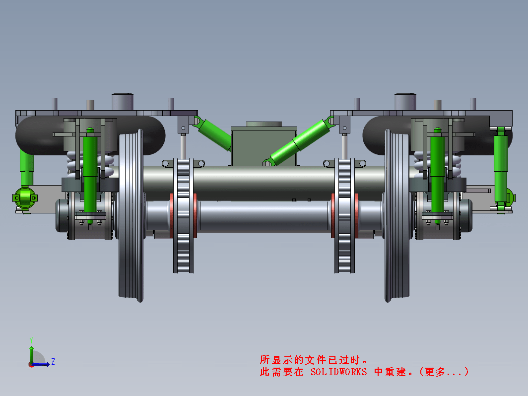 AM96型转向架