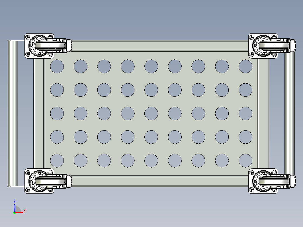 CNC 刀具的移动工作台