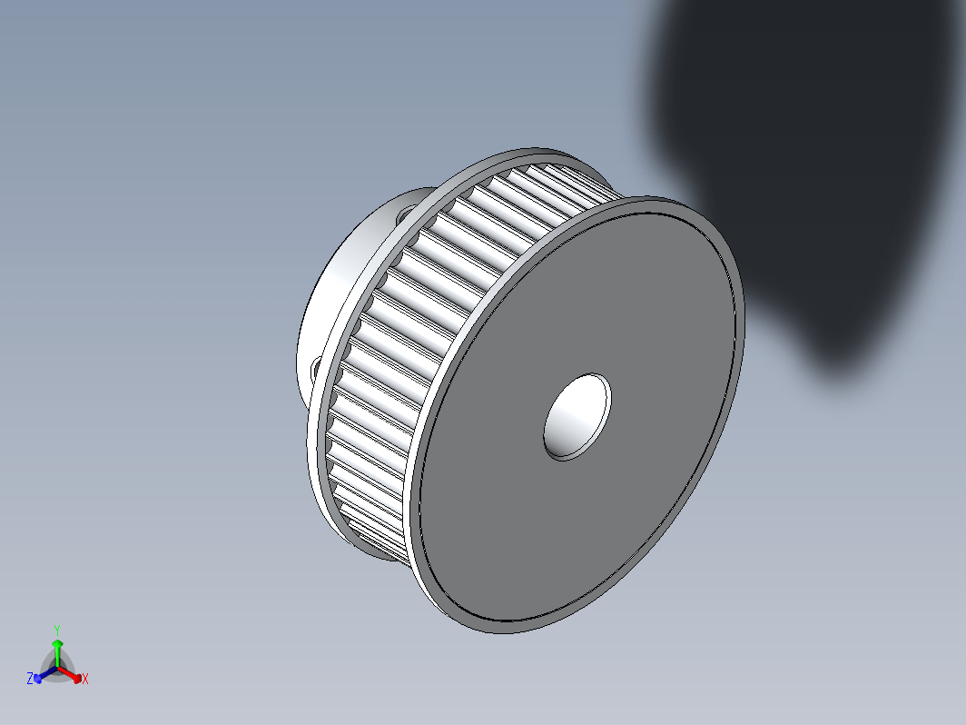 GT2滑轮3D--sw