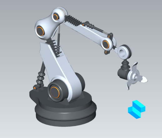Shapr3D格式的机械臂