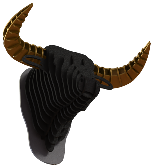 牛头拼装模型 Bull Trophy缩略图