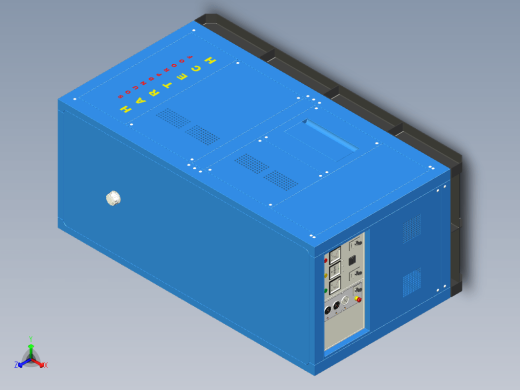 发电机组 35KVA GENERATOR COVER 外壳 STP缩略图