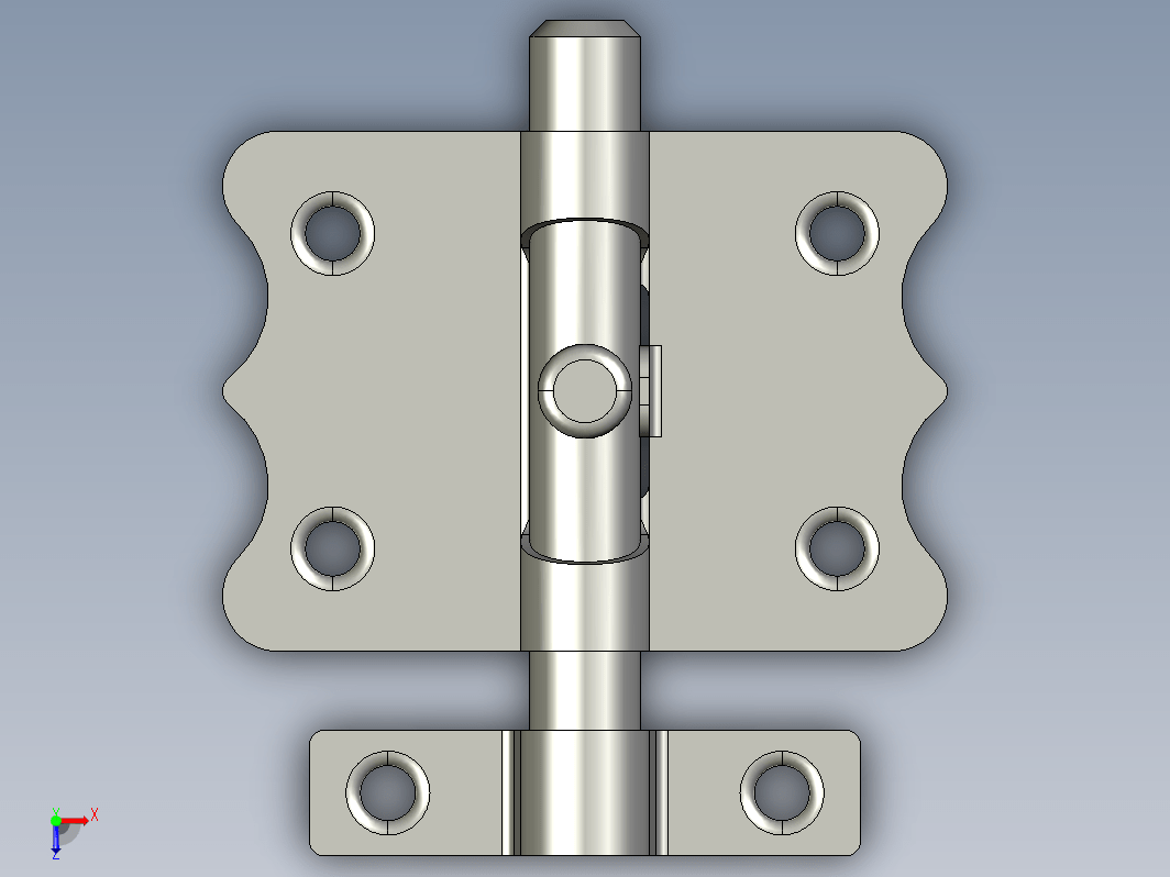 门闩 door-latch