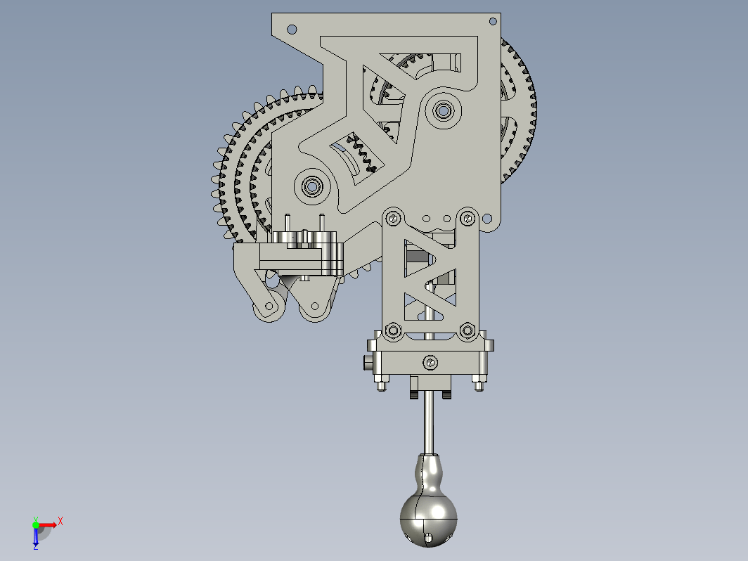 4速变速器结构 4 speed Gearbox