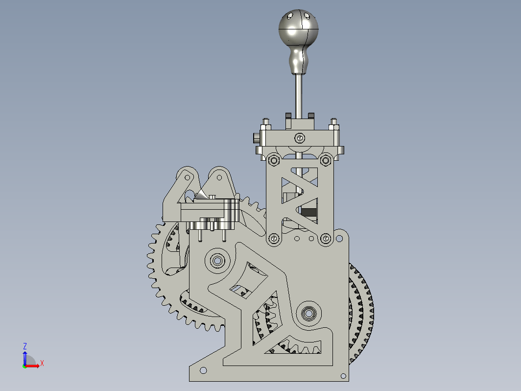 4速变速器结构 4 speed Gearbox