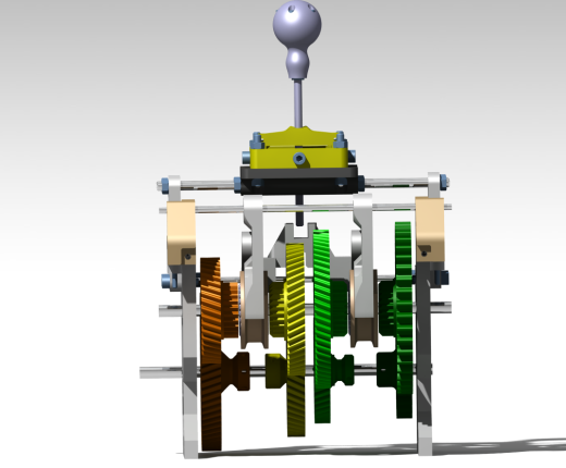 4速变速器结构 4 speed Gearbox缩略图