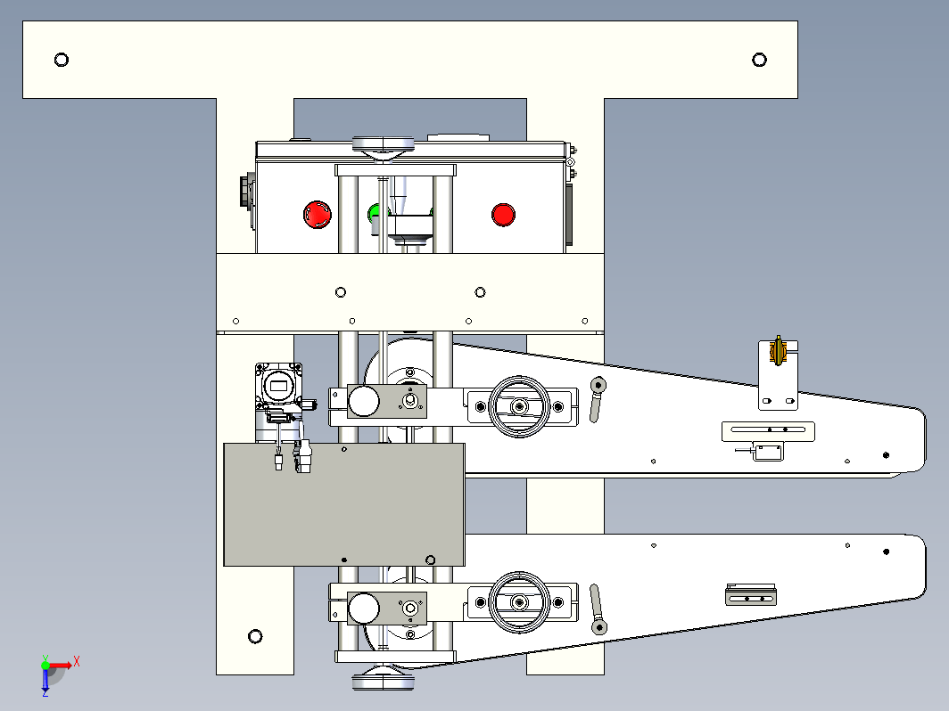 悬挂式夹持带分包机