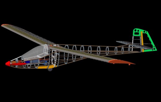 RC Glider航模结构缩略图