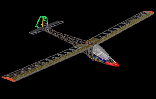 RC Glider航模结构缩略图