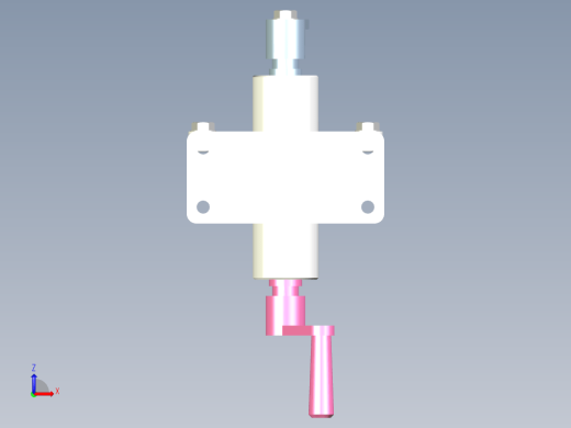 旋转转换为同轴振荡运动机构缩略图
