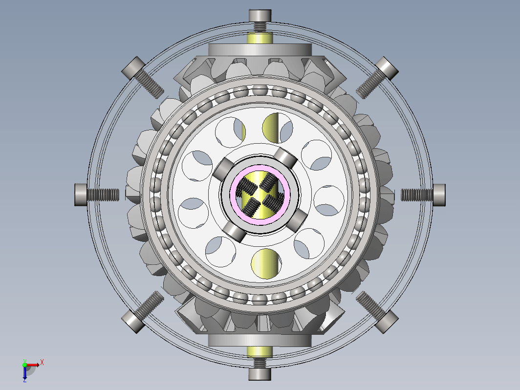 Coaxial Gearbox Split Axis同轴齿轮箱轴