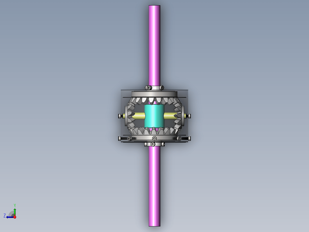 Coaxial Gearbox Split Axis同轴齿轮箱轴