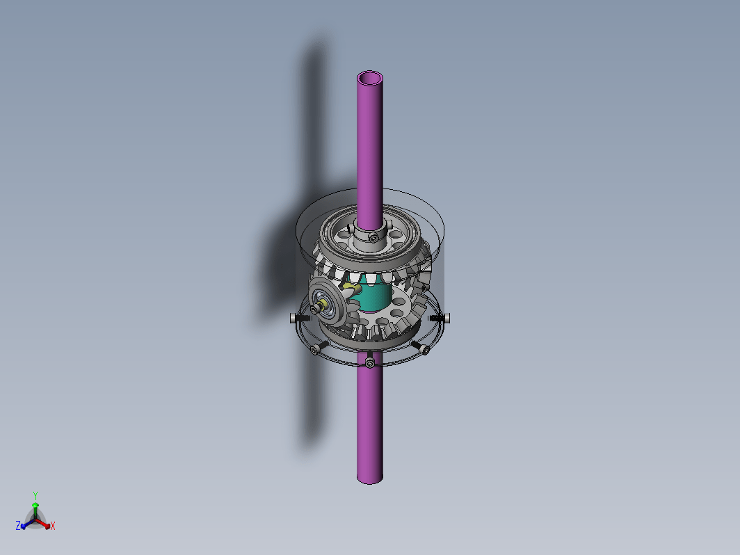 Coaxial Gearbox Split Axis同轴齿轮箱轴