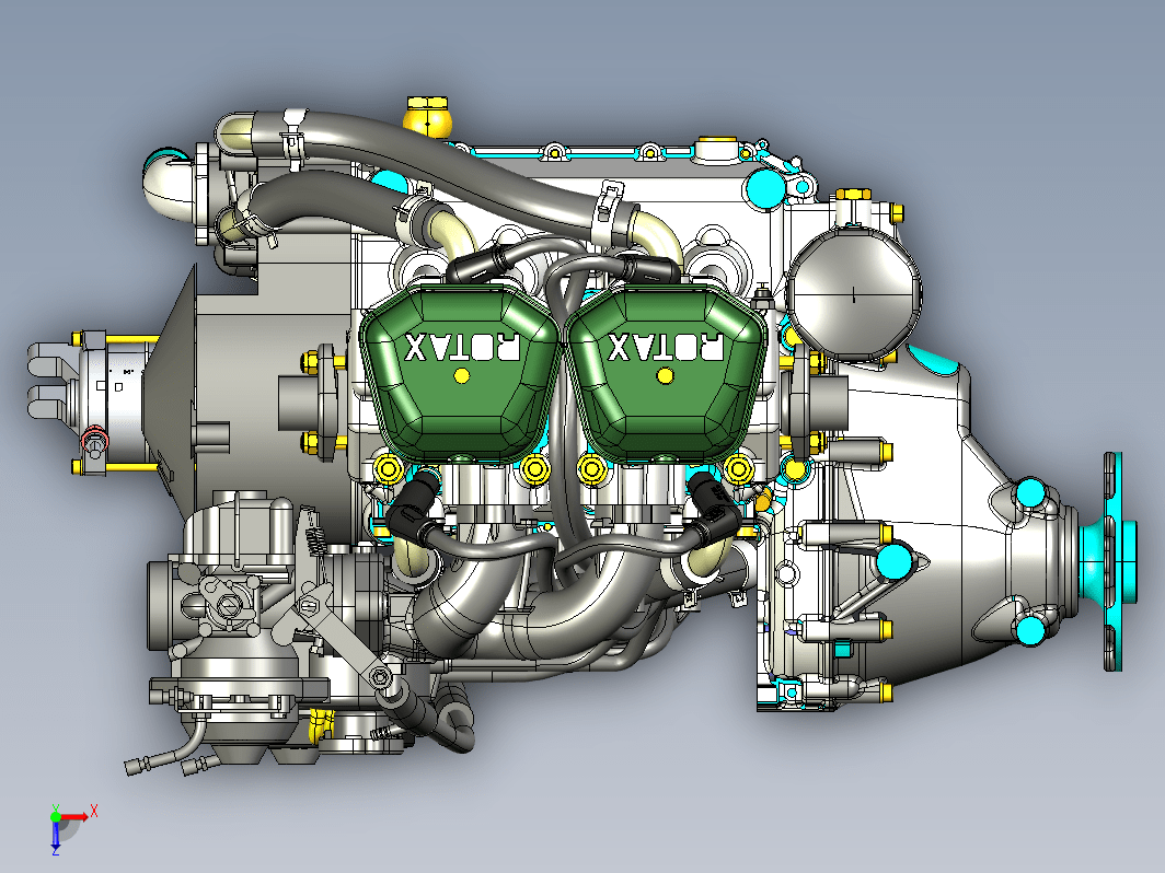 活塞式飞机发动机 Rotax 912 ULS（S）