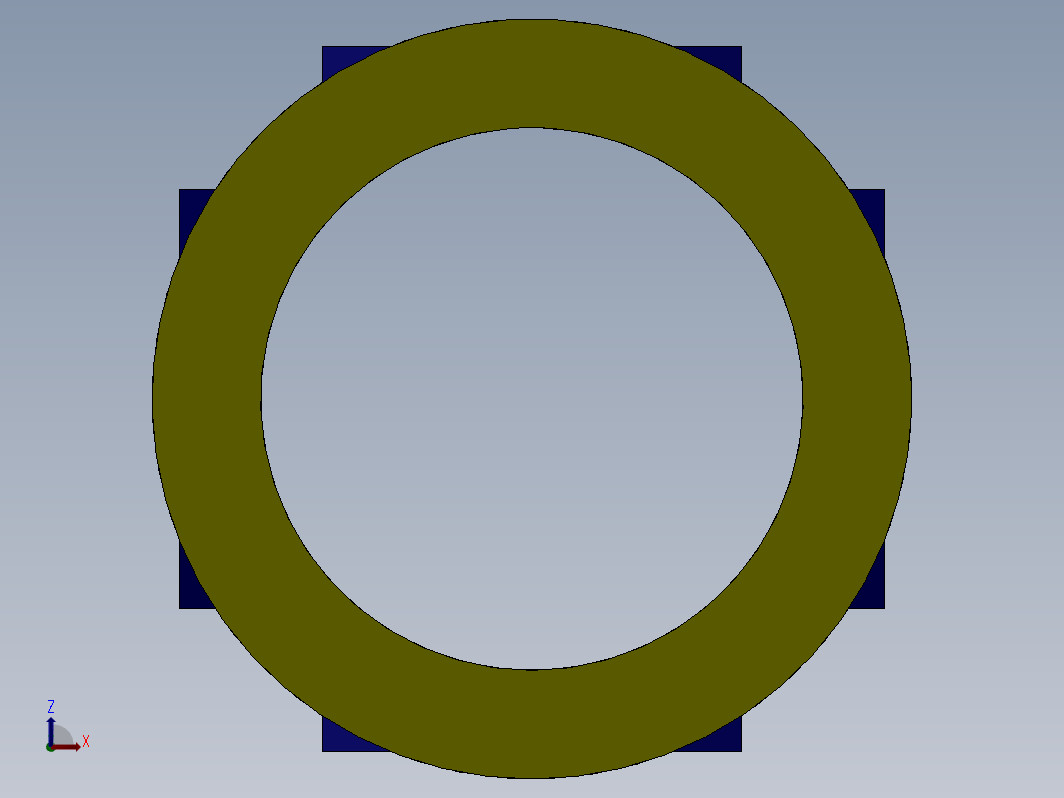 solidworks 中的平台弹簧 3D 设计