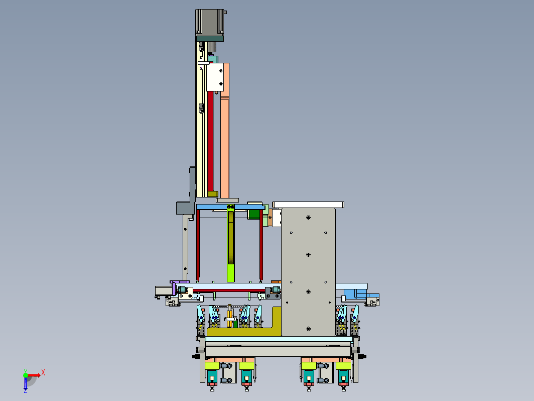 LED固晶机基板供料分料机构