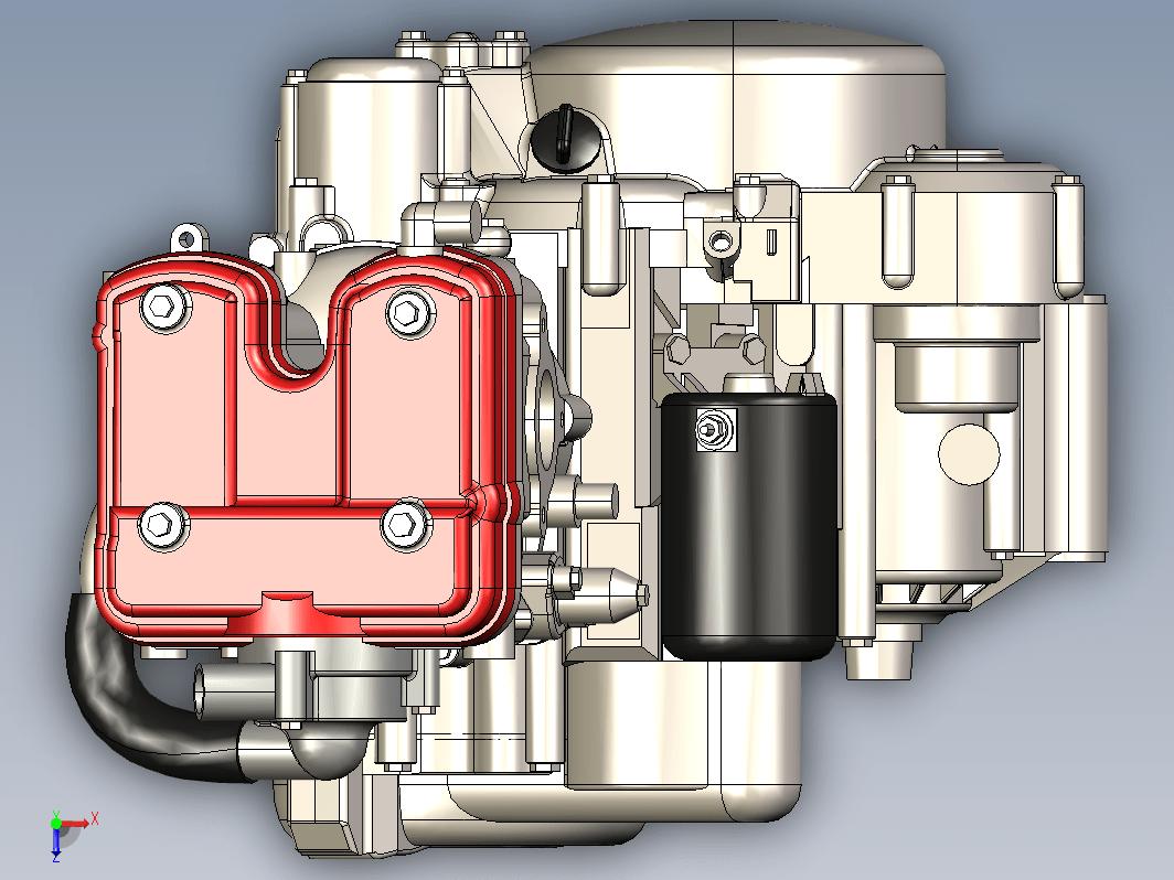 Husqvarna SM 630摩托车发动机