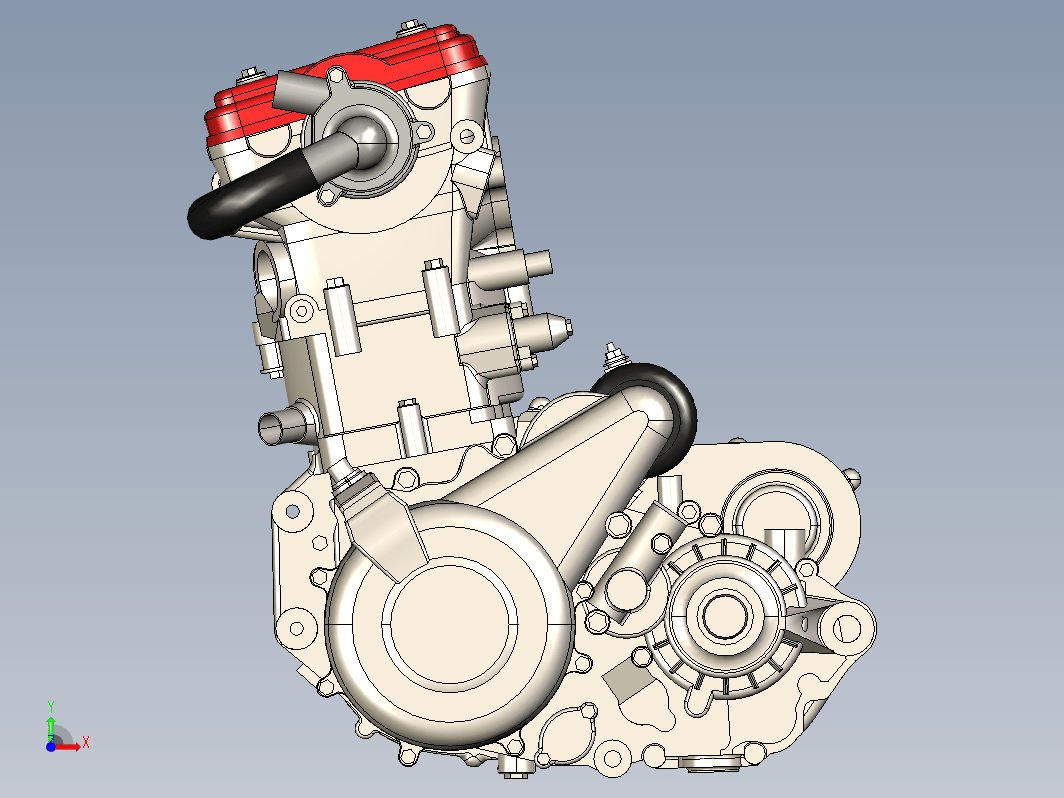 Husqvarna SM 630摩托车发动机