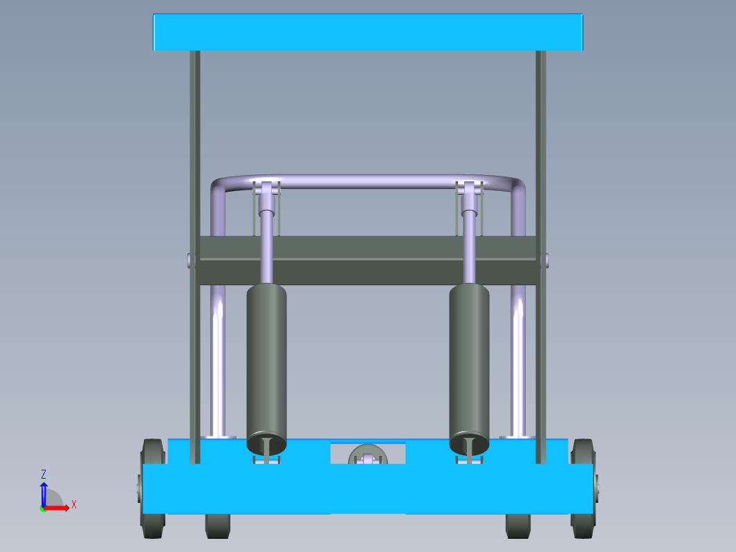 F0769-升降车SolidWorks设计