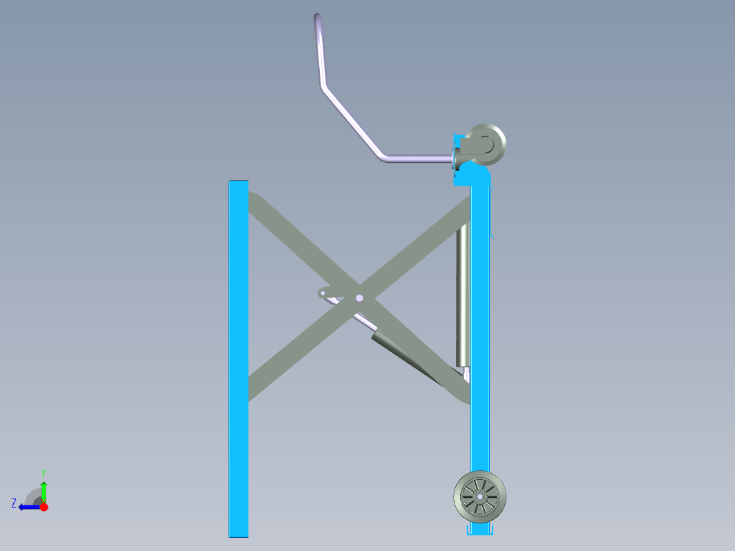 F0769-升降车SolidWorks设计