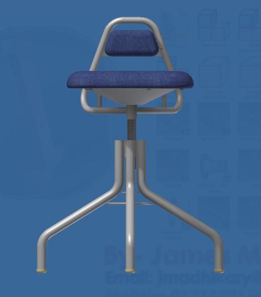 服装操作员椅模型缩略图