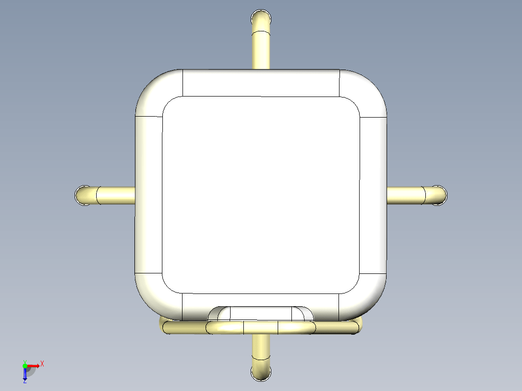 服装操作员椅模型