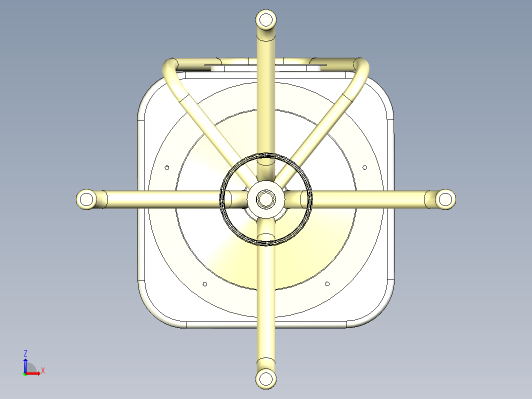 服装操作员椅模型