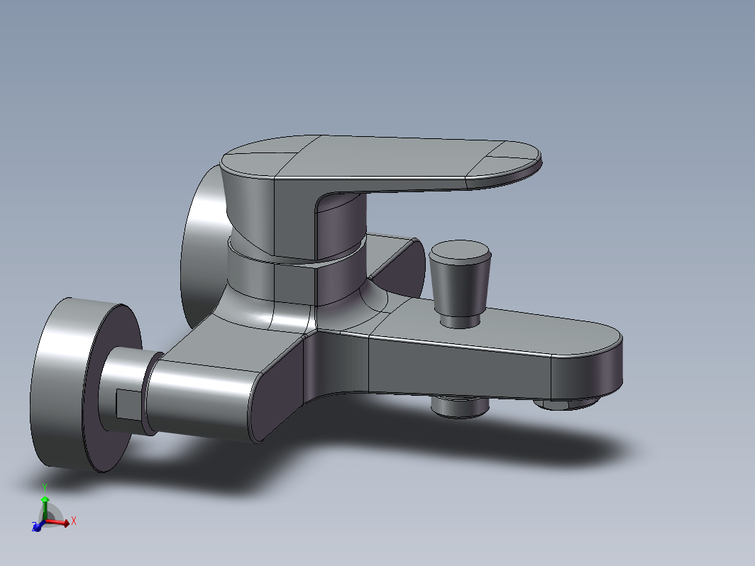 SolidWorks水龙头模型