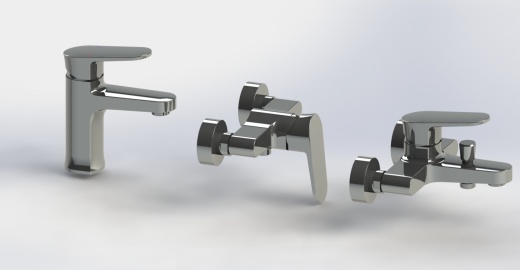SolidWorks水龙头模型缩略图