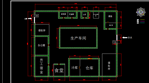 年产1万吨蓝莓酸奶工厂设计缩略图