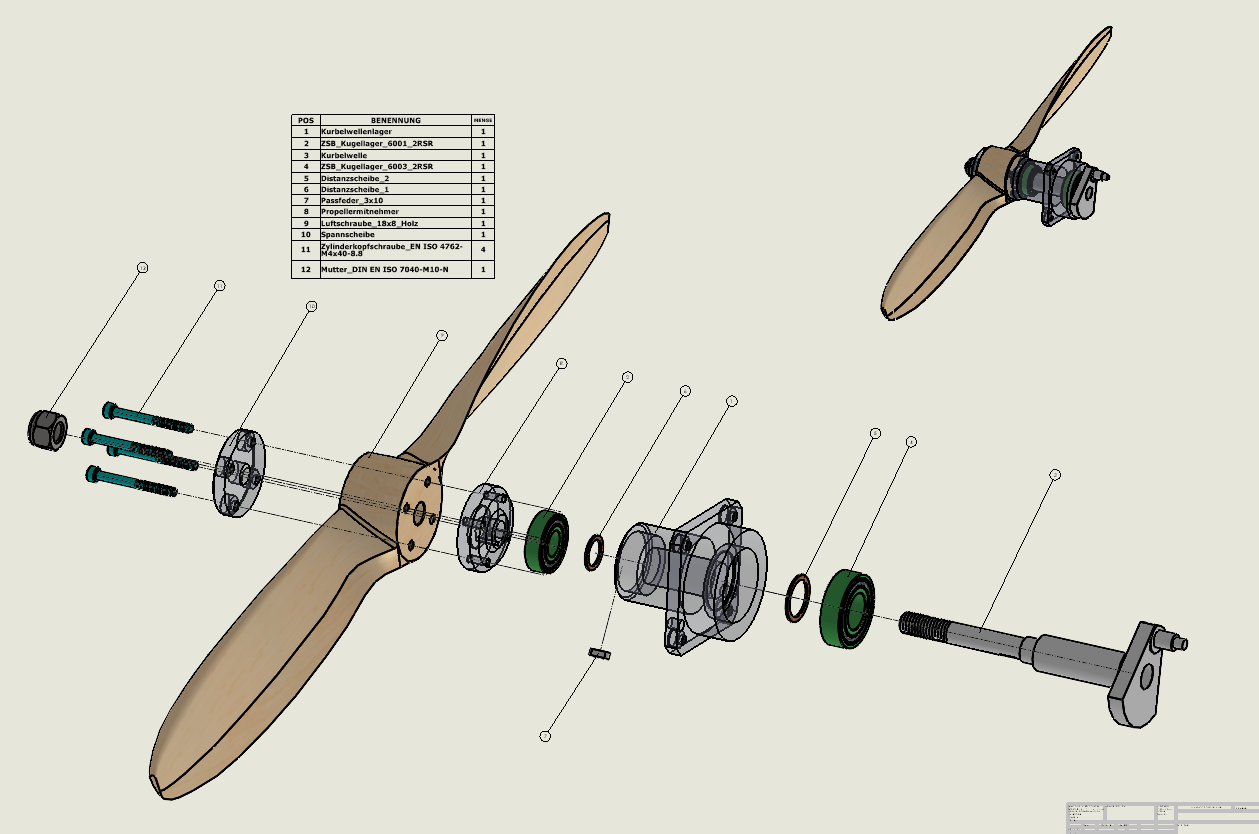 motor with propeller带螺旋桨引擎