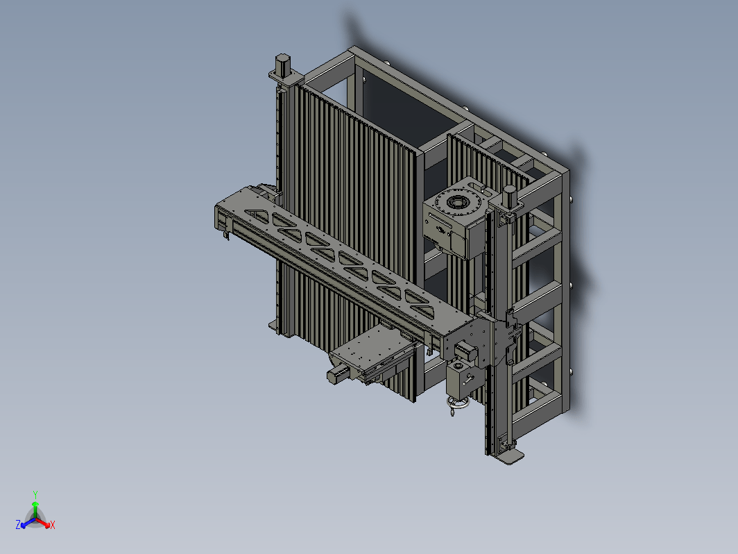cnc 木铝雕刻机结构